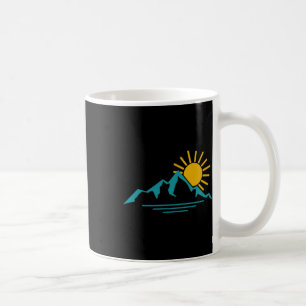 Mug Nature Lever de soleil Montagnes Randonnée Camping
