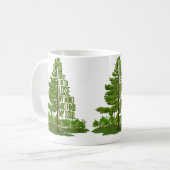 Mug Nature Lover Camping Adventure And Into The Forest (Devant gauche)