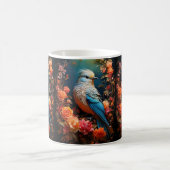 Mug Nature lunaire Oiseau bleu (Centre)