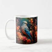 Mug Nature lunaire Oiseau bleu (Gauche)