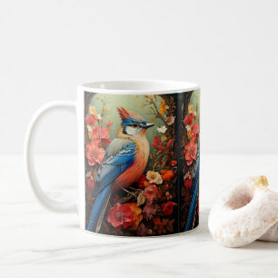 Mug Nature lunaire Oiseau bleu No 3