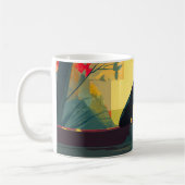 Mug Nature Minimaliste Canot Labrador Noir (Gauche)