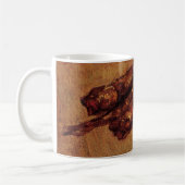Mug Nature morte Bloaters et ail par Vincent van Gogh (Gauche)