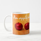 Mug Nature morte de pommes rouges (Gauche)