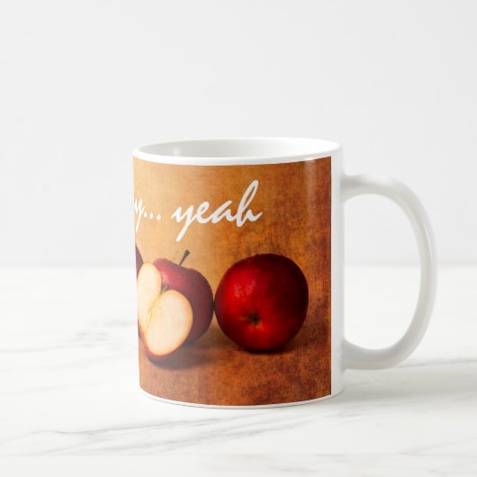Mug Nature morte de pommes rouges (Droite)