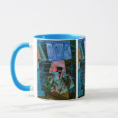 Mug Nature morte devant une fenêtre ouverte de Juan Gr (Gauche)
