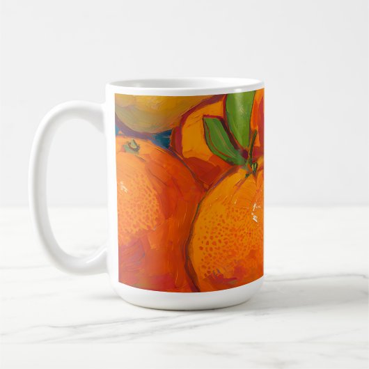 Mug Nature morte Oranges Citrons (Gauche)