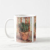 Mug Nature morte Pot de fleurs avec ciboulette par Vin (Gauche)