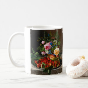 Mug Nature morte Roses et fraises par Otto Ottesen