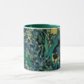 Mug Nature morte Vase aux iris de Vincent van Gogh (Centre)
