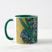 Mug Nature morte Vase aux iris de Vincent van Gogh (Gauche)