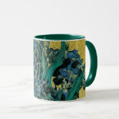 Mug Nature morte Vase aux iris de Vincent van Gogh (Devant droit)