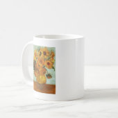 Mug Nature morte - Vase avec douze Tournesols, Vincent (Devant gauche)