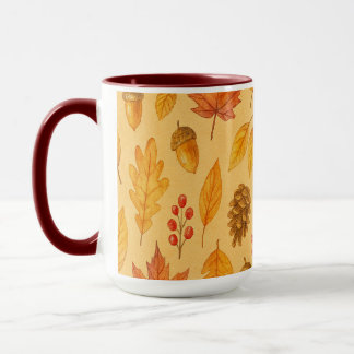 Mug Nature motif d'automne