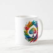 Mug Nature multicolore unique (Devant droit)