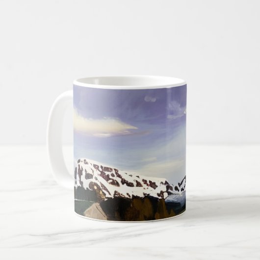 Mug Nature Norvège art (Devant gauche)