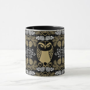 Mug Nature Owl Folk Art