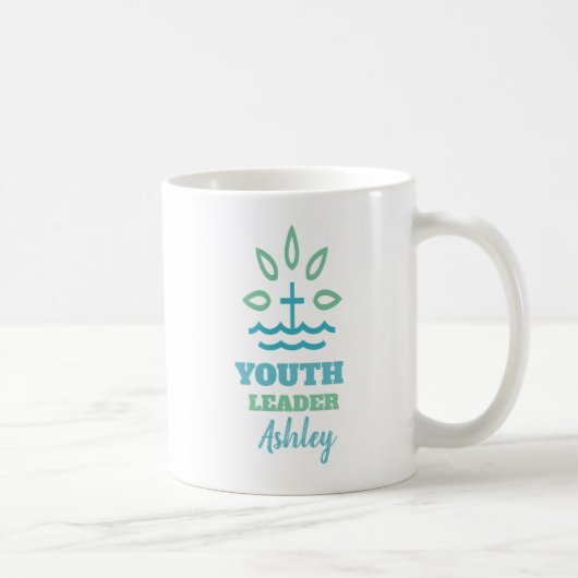 Mug Nature Personnalisé Leader Jeune Directeur Pasteur (Droite)