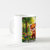 Mug Nature’s Hug in a Cute Red Panda (Devant gauche)