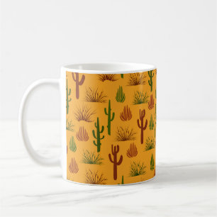 Mug Nature sauvage Cactus Bushes Motif
