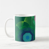 Mug Nature Shapes and Lines Patterns (Gauche)