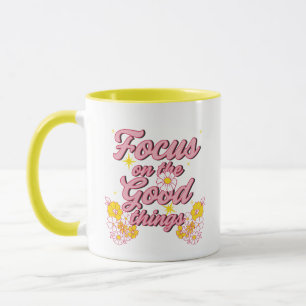 Mug Nature Soul Slogan   Focus sur les bonnes choses