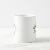 Mug Nature Walk Fleurs sauvages avec Monogramme person (Centre)