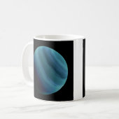 Mug ~~ naturel d'URANUS de PLANÈTE (système solaire) (Devant gauche)