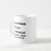 Mug Naturellement je parle me (Devant gauche)