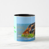 Mug Naufrage Abstrait Bleu (Centre)