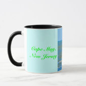 Mug Naufrage Abstrait Bleu (Gauche)