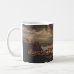 Mug Naufrage sur la côte norvégienne par Johan Dahl