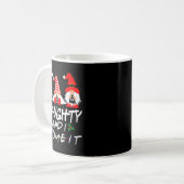 Mug Naughty And I Gnome It Christmas Gnomes Funny Xmas (Devant gauche)