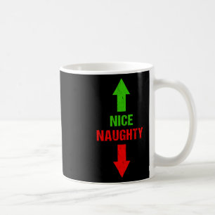 Mug Naughty And Nice Christmas Naughty Père Noël Adult