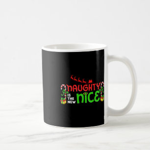 Mug Naughty Est Le Nouveau Nice Noël Père Noël Naughty