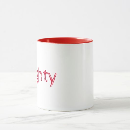 Mug Naughty et Nice (Centre)
