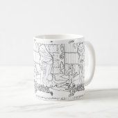 Mug Naughty Ever After : Jack et Beanstalk (Devant droit)