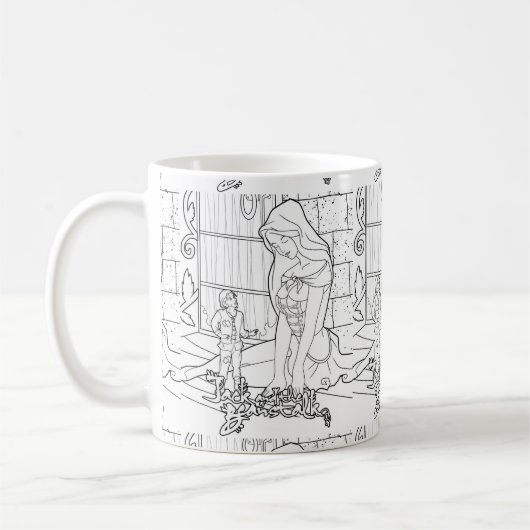Mug Naughty Ever After : Jack et Beanstalk (Gauche)