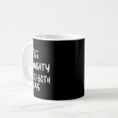 Mug Naughty I Go Both (Devant gauche)