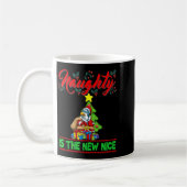 Mug Naughty Is The New Nice Christmas Santa Xmas Premi (Gauche)