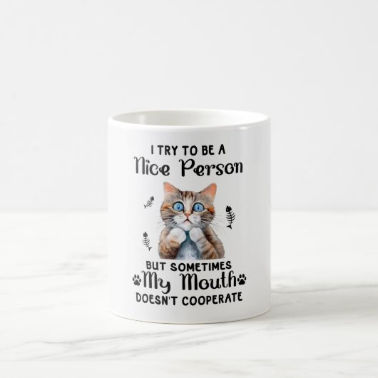 Mug Naughty Kitty (Centre)