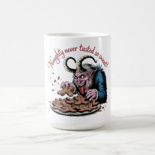 Mug Naughty Krampus Design de Noël