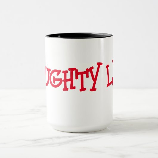 Mug Naughty List (Centre)