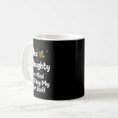Mug Naughty Never Mind (Devant gauche)