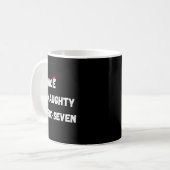 Mug Naughty Nice 67 Christmas Checklist Fun Six Seven  (Devant gauche)