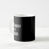 Mug Naughty Nice Ginger Redhead Santa Hat Irish Christ (Devant gauche)