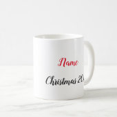 Mug Naughty Nice Personnalisé (Devant droit)
