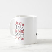 Mug Naughty Nice Personnalisé (Devant gauche)