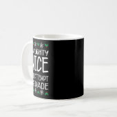 Mug Naughty Ou Nice Drôle Une Tentative A Été Faite Ch (Devant gauche)
