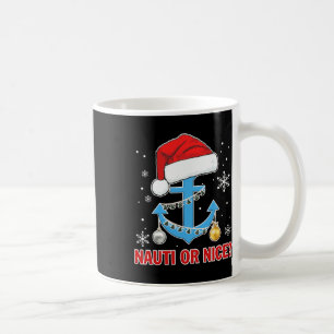 Mug Nauti Naugty Ou Nice Père Noël Xmas Croisière Sai